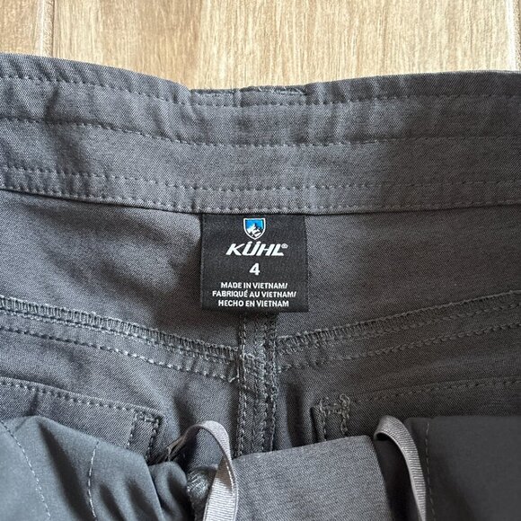 Kuhl Trekr Kapri Pants Women's Size 4 Grey Outdoor Hiking Comfort - Picture 2 of 9